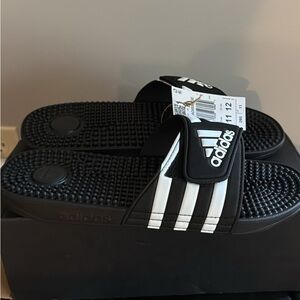 adidas Black and White Men's Sandals